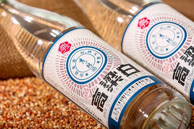 秀水坊高粱白酒42°500ml濃香型白酒