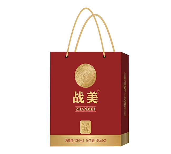 戰(zhàn)美酒純糧釀造 濃香型【53° 500ml】