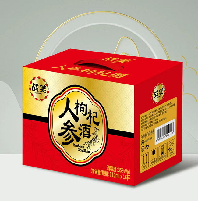 戰(zhàn)美人參枸杞酒珍品【35° 110ml】