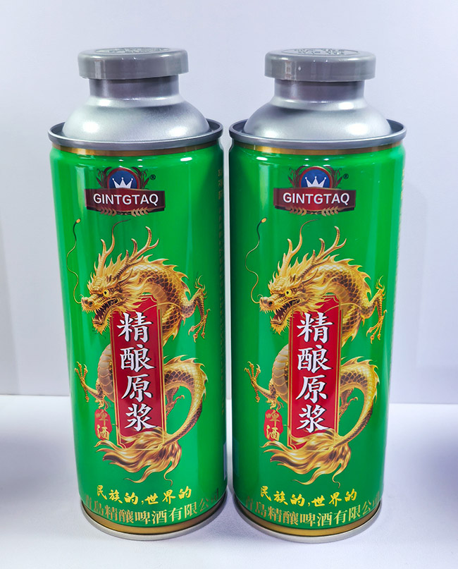 中國龍德式精釀原漿啤酒【12° 1L】