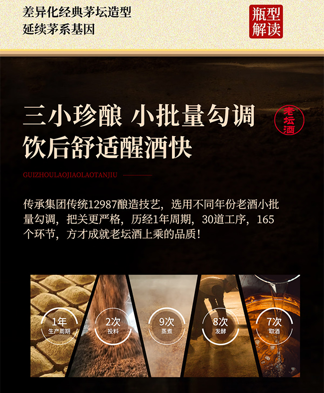 貴州老窖·老壇酒 醬香型【53° 500ml】