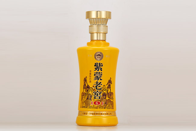 紫蒙老窖酒6 濃香型【38° 500ml】
