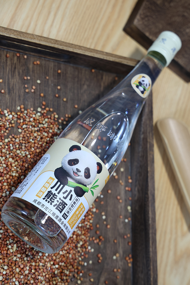 川小熊酒濃香型白酒V6【42度500ml】