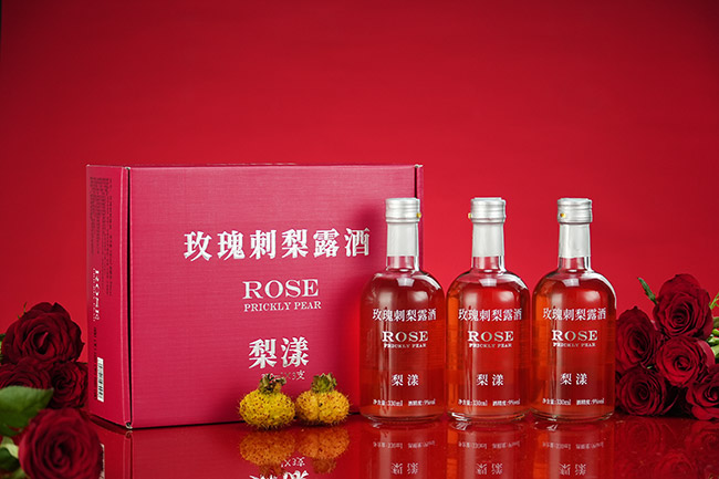 梨漾玫瑰刺梨露酒【9° 330ml】